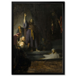 Obraz klasyczny Rembrandt Wskrzeszenie Łazarza. Reprodukcja