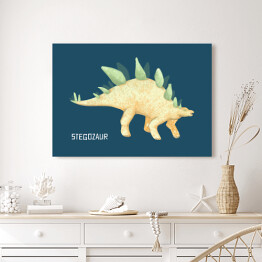 Obraz na płótnie Prehistoria - dinozaur Stegozaur