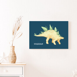 Obraz na płótnie Prehistoria - dinozaur Stegozaur