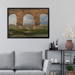 Obraz w ramie C. W. Eckersberg Trzy łuki Koloseum Reprodukcja obrazu