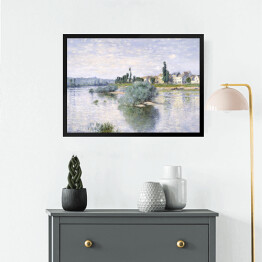 Obraz w ramie Claude Monet Sekwana w Lavacourt Reprodukcja obrazu