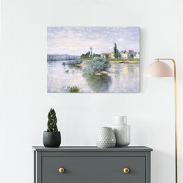 Obraz klasyczny Claude Monet Sekwana w Lavacourt Reprodukcja obrazu