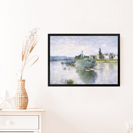 Obraz w ramie Claude Monet Sekwana w Lavacourt Reprodukcja obrazu