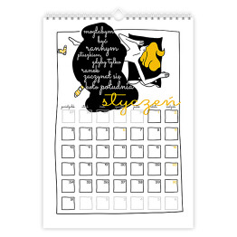 Kalendarz “idealnej” pani domu