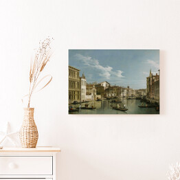 Obraz na płótnie Canaletto "The Grand Canal in Venice from Palazzo Flangini to Campo San Marcuola"