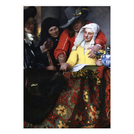 Plakat samoprzylepny Jan Vermeer Stręczycielka Reprodukcja