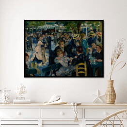 Plakat w ramie Auguste Renoir "Bal w Moulin de la galette" - reprodukcja