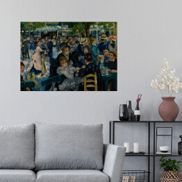 Plakat samoprzylepny Auguste Renoir "Bal w Moulin de la galette" - reprodukcja