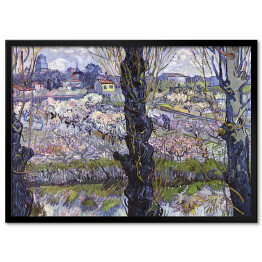 Obraz klasyczny Vincent van Gogh "Widok na Arles, kwitnące sady" Reprodukcja