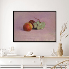 Plakat w ramie Odilon Redon Martwa natura z owocami. Reprodukcja