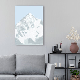 Obraz na płótnie K2 - szczyty górskie