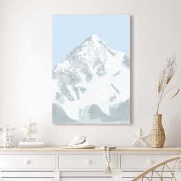 Obraz klasyczny K2 - szczyty górskie
