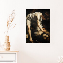 Plakat Caravaggio "David and Goliath"