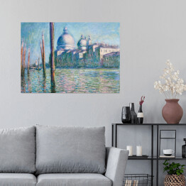 Plakat Claude Monet The Grand Canal in Venice. Reprodukcja obrazu