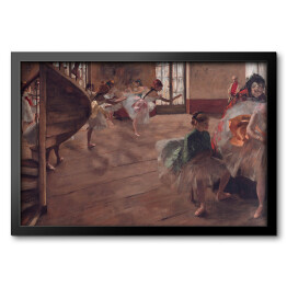 Obraz w ramie Edgar Degas "Próba" - reprodukcja