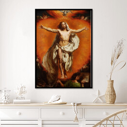 Plakat w ramie Jan Matejko "Ascension of Christ"