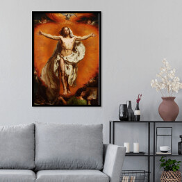Plakat w ramie Jan Matejko "Ascension of Christ"