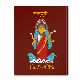 Obraz na płótnie Lakshami - mitologia hinduska