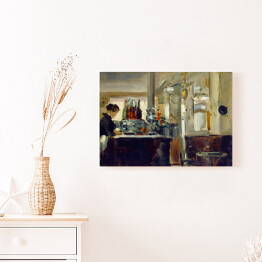 Obraz na płótnie Edouard Manet Bon Bock Cafe. Reprodukcja 