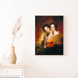 Obraz na płótnie Rembrandt Siostry (Eleanor I Rosalba Peale). Reprodukcja