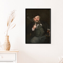 Plakat w ramie Édouard Manet "Bon Bock" - reprodukcja