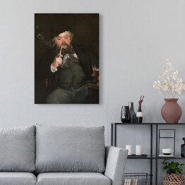 Obraz na płótnie Édouard Manet "Bon Bock" - reprodukcja