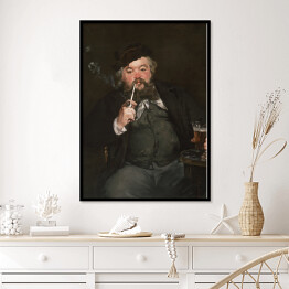Plakat w ramie Édouard Manet "Bon Bock" - reprodukcja