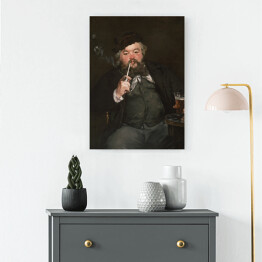 Obraz na płótnie Édouard Manet "Bon Bock" - reprodukcja