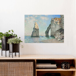 Plakat Claude Monet Klify w Etretat Reprodukcja obrazu