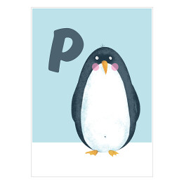 Alfabet - P jak pingwin