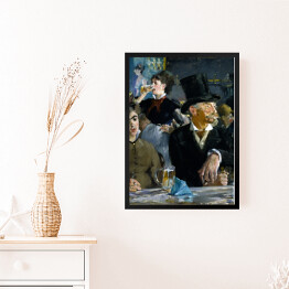 Obraz w ramie Edouard Manet "W kawiarni" - reprodukcja