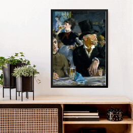 Obraz w ramie Edouard Manet "W kawiarni" - reprodukcja