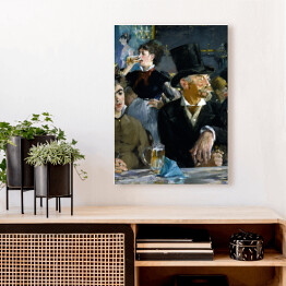 Obraz na płótnie Edouard Manet "W kawiarni" - reprodukcja