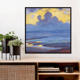 Plakat w ramie Piet Mondrian By the Sea Reprodukcja obrazu