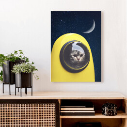 Obraz na płótnie Kosmiczny kot 