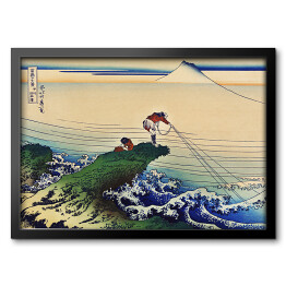 Obraz w ramie Hokusai Katsushika. Koshu Kajikazawa. Reprodukcja
