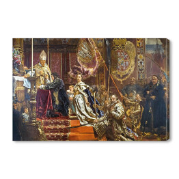 Obraz na płótnie Jan Matejko Śluby Jana Kazimierza II Reprodukcja obrazu