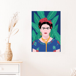 Plakat Frida - ilustracja