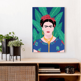 Obraz na płótnie Frida - ilustracja