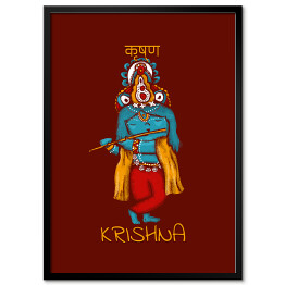 Obraz klasyczny Krishna - mitologia hinduska
