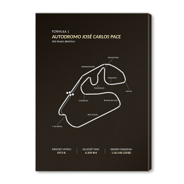 Obraz na płótnie Autodromo Jose Carlos Pace - Tory wyścigowe Formuły 1