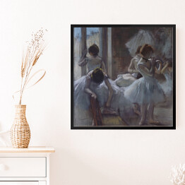 Obraz w ramie Edgar Degas "Tancerze" - reprodukcja