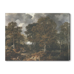 Obraz na płótnie Thomas Gainsborough - Cornard Wood, near Sudbury, Suffolk Reprodukcja obrazu