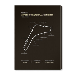 Obraz na płótnie Autodromo Nazionale Di Monza - Tory wyścigowe Formuły 1