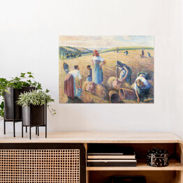 Plakat samoprzylepny Camille Pissarro Zbiory. Reprodukcja