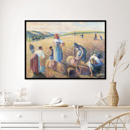 Plakat w ramie Camille Pissarro Zbiory. Reprodukcja