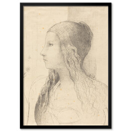 Obraz klasyczny Odilon Redon Brunhilda. Reprodukcja