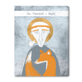Obraz na płótnie św. Franciszek z Asyżu - 4 październik