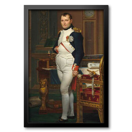Obraz w ramie Jacques-Louis David Napoleon Bonaparte Reprodukcja