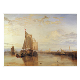 William Turner "Dryfująca łódź Dort z Rotterdamu" - reprodukcja